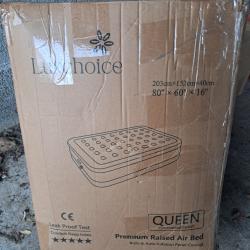 Superbe matelas gonflable luxchoice 2 personnes autogoflant tout neuf