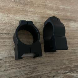 Montage lunette WARNE 25,4mm