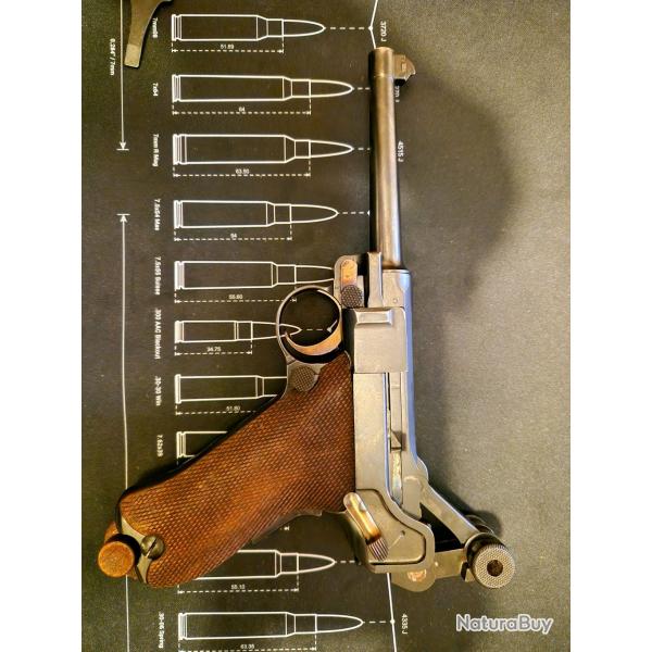 Pistolet Luger modèle 1908 contrat portugais.