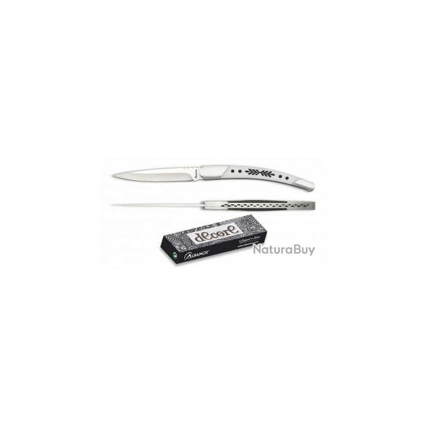 Couteau pliant Albainox. Noir. Lame 8.5