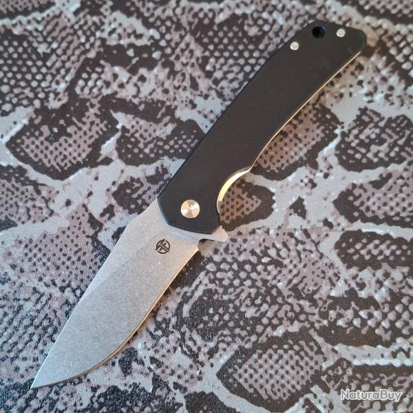 Eafengrow FF17 - Couteau pliant - Lame en acier D2 - Manche G10