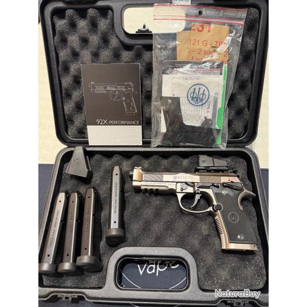 Beretta 92x performance Optic Ready tat neuf