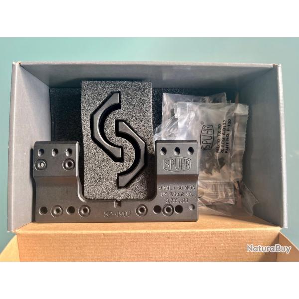 Vends montage monobloc SPUHR SP-4902 diam. 34mm - haut. 38mm - 9MIL/30MOA