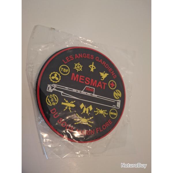 Patch marine nationale sous mariniers MEsmat.