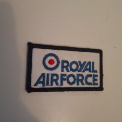 Patch royal air force Angleterre royaume unis sans velcro