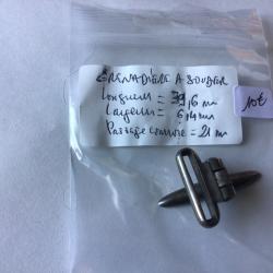 VENDU PAR LE-CUIRASSIER N° 31 GRENADIERE  DE CANON POUR FUSIL JUXTAPOSE À SOUDER