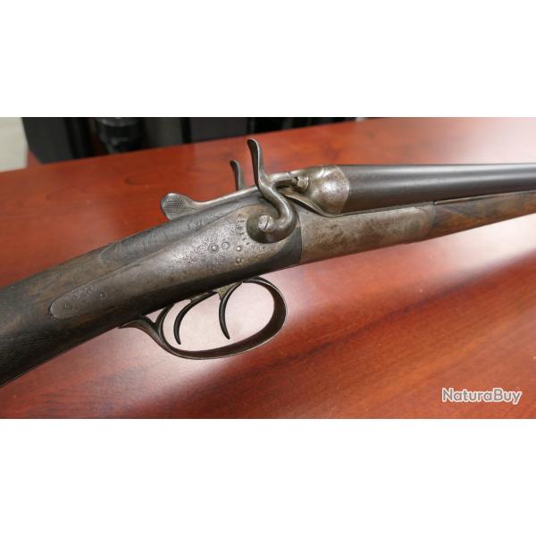 FUSIL A CHIENS EXTERIEURS  VERNEY CARRON  16/65 , MISE A PRIX 1 EUROS SANS PRIX DE RESERVE