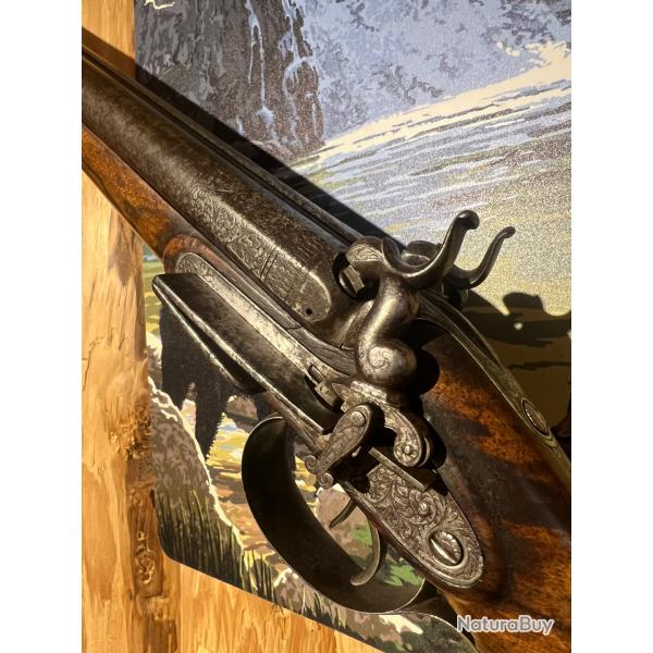 ENCHERES 1 - FUSIL A PERCUSSION CAL. 20 POUDRE NOIRE - CAT D
