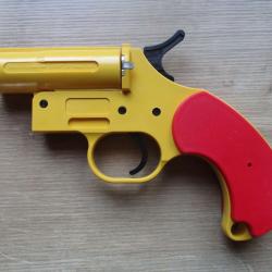 PISTOLET LANCE FUSEE DE MARINE "COMET".