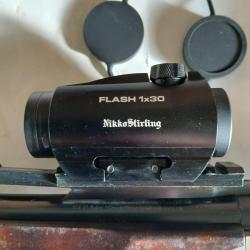 *NOUVEAU PRIX! VISEUR POINT ROUGE" NIKKO stirling FLASH "1 X 30 - 3 MOA..Neuf de stock,jamais servi!
