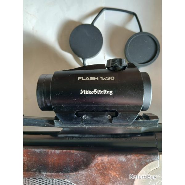 *NOUVEAU PRIX! VISEUR POINT ROUGE" NIKKO stirling FLASH "1 X 30 - 3 MOA..Neuf de stock,jamais servi!