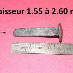 axe fusil silex - VENDU PAR JEPERCUTE (GE347)