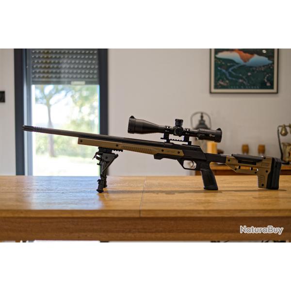 CZ 457 22Lr + Chassis ORYX droitier FDE