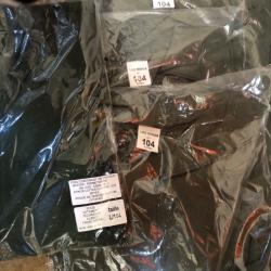 3 chemises F1 104 et haut chaud  104 L