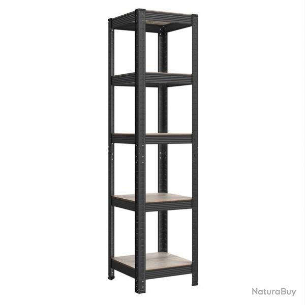 tagre charge lourde  5 niveaux 150 x 37 x 37 cm capacit 400 kg (80 kg/niveau) style industriel