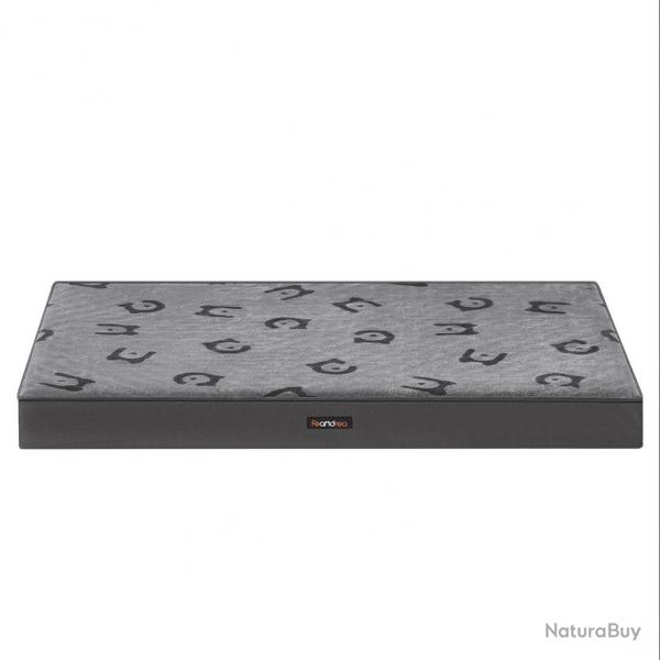 Panier pour chiens coussin pour animaux mousse alvéolée avec poignée déhoussable utilisable des 2 c