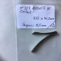 VENDU PAR LE-CUIRASSIER N° 353 RESSORT DE CHIENS  D'ARMURERIE