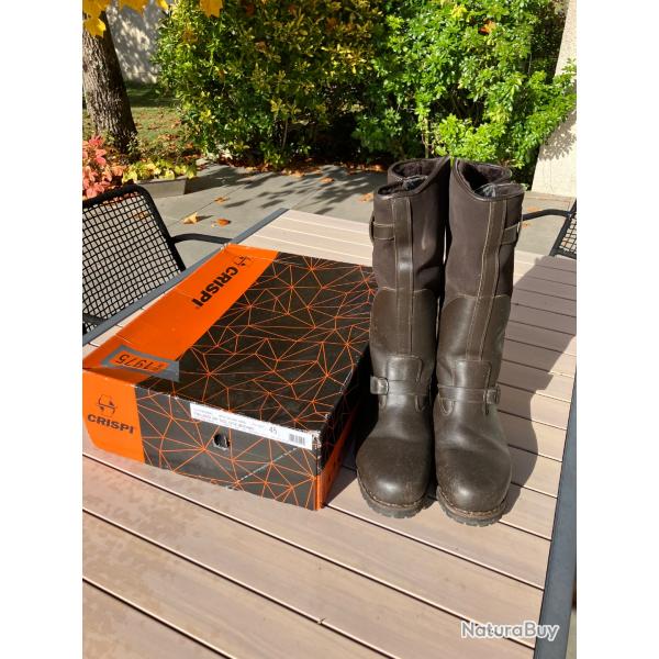 Bottes chaudes fourrées à zip Finland GTX CRISPI