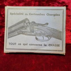 Rare Boîte Ancienne de Cartouches de Chasse - Armurier A. LEBOSSÉ Saint-Hilaire-du-Harcouet