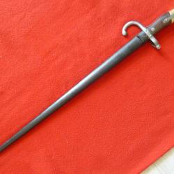 EPEE BAIONNETTE MLE 1874 DE MARINE  MONO MATRICULEE