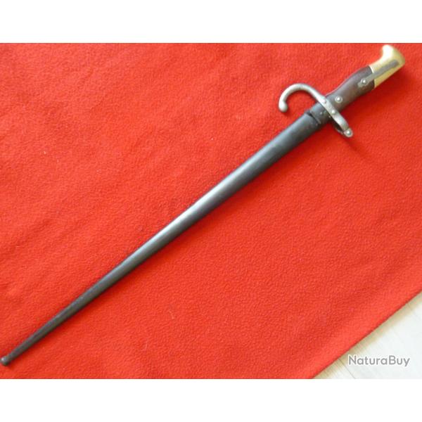 EPEE BAIONNETTE MLE 1874 DE MARINE  MONO MATRICULEE