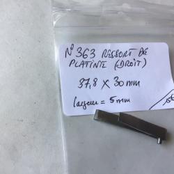 VENDU PAR LE-CUIRASSIER N°363 RESSORT DE PLATINE DROITE D'ARMURERIE