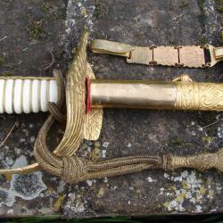 TRES RARE SABRE GENERAL D AVIATION ITALIENNE 2EME GM