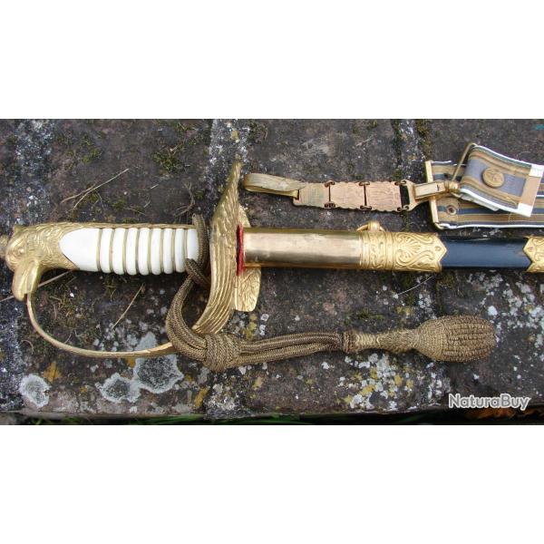 TRES RARE SABRE GENERAL D AVIATION ITALIENNE 2EME GM