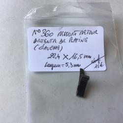 VENDU PAR LE-CUIRASSIER N°360 RESSORT RETOUR DETENTE DE PLATINE GAUCHE