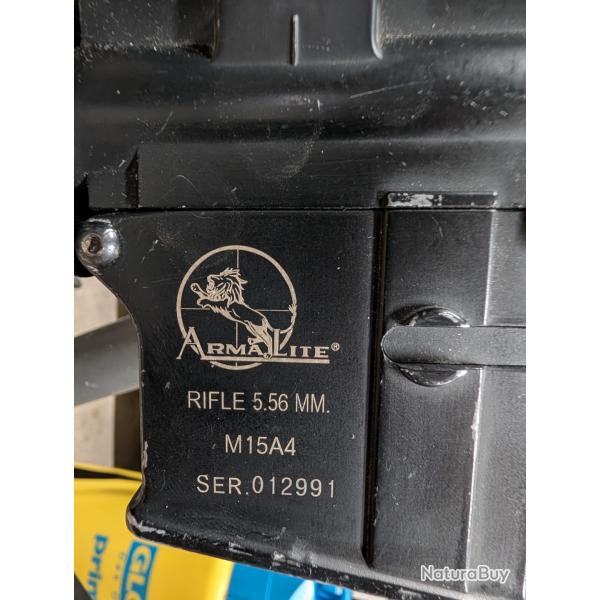 Armalite M15A4 — réplique airsoft — chargeur inclus