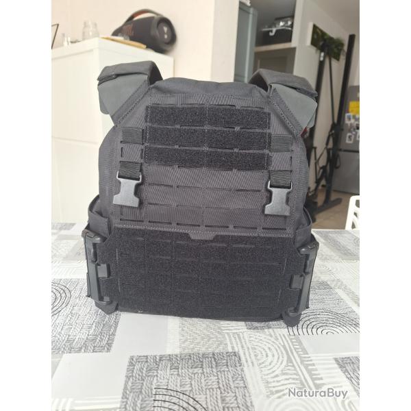 Porte-plaques QR - Noir - 5.11 Tactical S/M avec cummerband