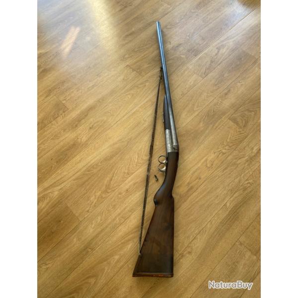 Fusil de chasse IDEAL 3R calibre 16 pontet lunette modele 1888