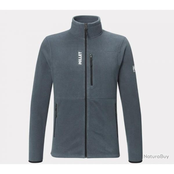 Veste Polaire de Randonne Homme Millet SENECA POLAR JKT M Bleu