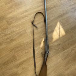 Fusil à chiens extérieurs percussion centrale St Etienne cal 16/65