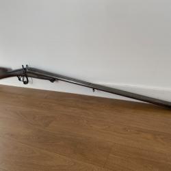 Fusil à chiens extérieurs percussion centrale St Etienne cal 16/65