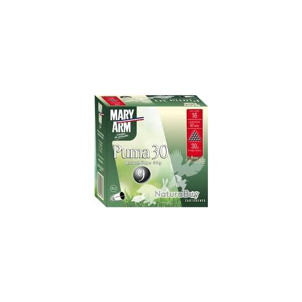 Cartouches MaryArm Puma 30 N 6 Cal.16/67 BJ