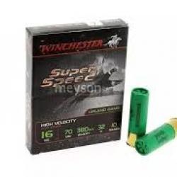 Cartouches Winchester Super Speed Cal.16/70 N°6 BJ 32 gr