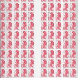 planche entière de timbres neufs Français 8
