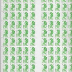 planche entière de timbres neufs Français 23