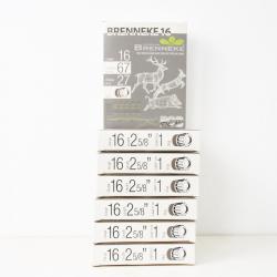 7 Boites de Balles FOB Brenneke cal 16