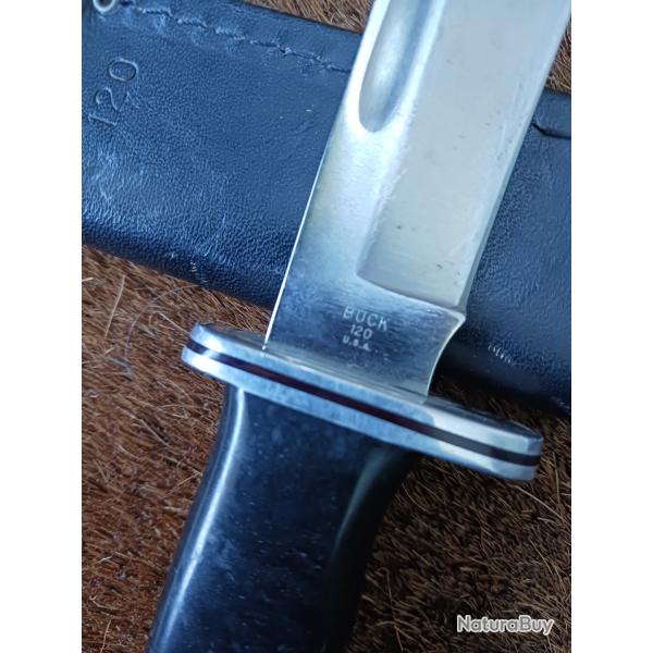 Ancien couteau BUCK 120