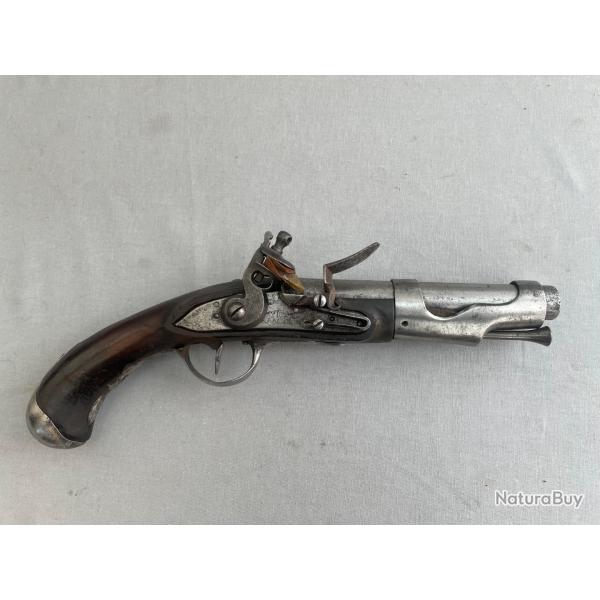 PISTOLET A SILEX MLE 1763/66