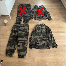 Ensemble Treillis Paul Boyé Gendarmerie / Armée de Terre F2