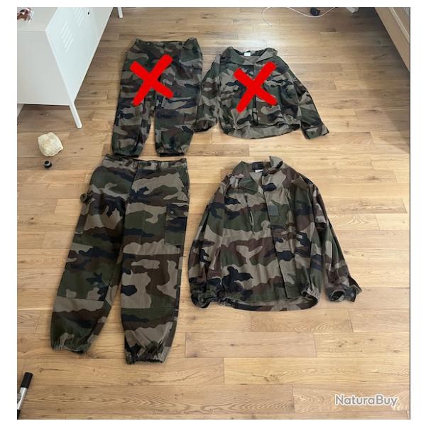 Ensemble Treillis Paul Boy Gendarmerie / Arme de Terre F2