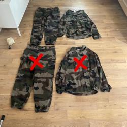 Ensemble Trellis Gendarmerie / Armée de Terre camouflage F2