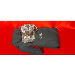 Lot fourreau carabine 115 cm plus casquette browning