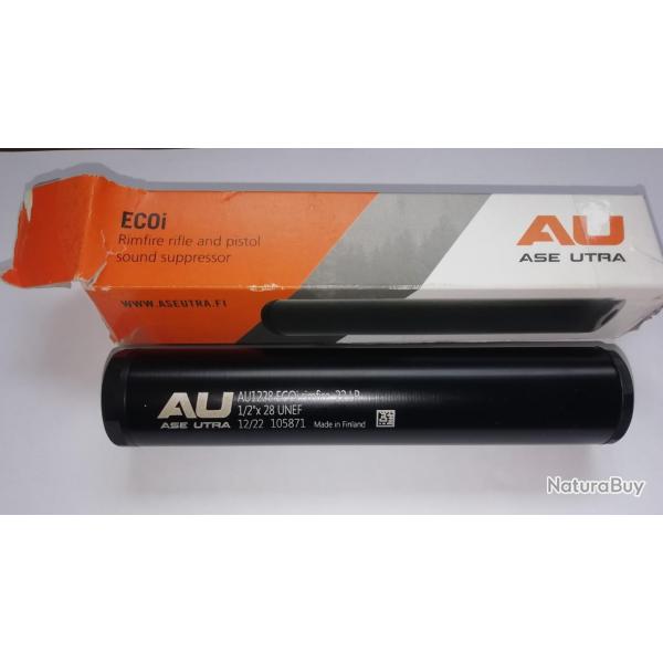 Silencieux ASE Utra ECO-i Rimfire 22 LR noir