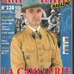 Militaria magazine 230 casque modèle 51, cavalerie française 1939-40, unités blindées de l'aviation
