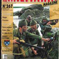 Militaria magazine 267 , commémo dieppe provence, tabac gi, vareuse 1914-1918, paras polonais