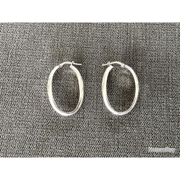 Boucles d'oreilles en argent